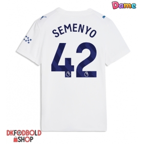 Manchester City Antoine Semenyo #42 Tredje trøje Dame 2026-27 Kort ærmer